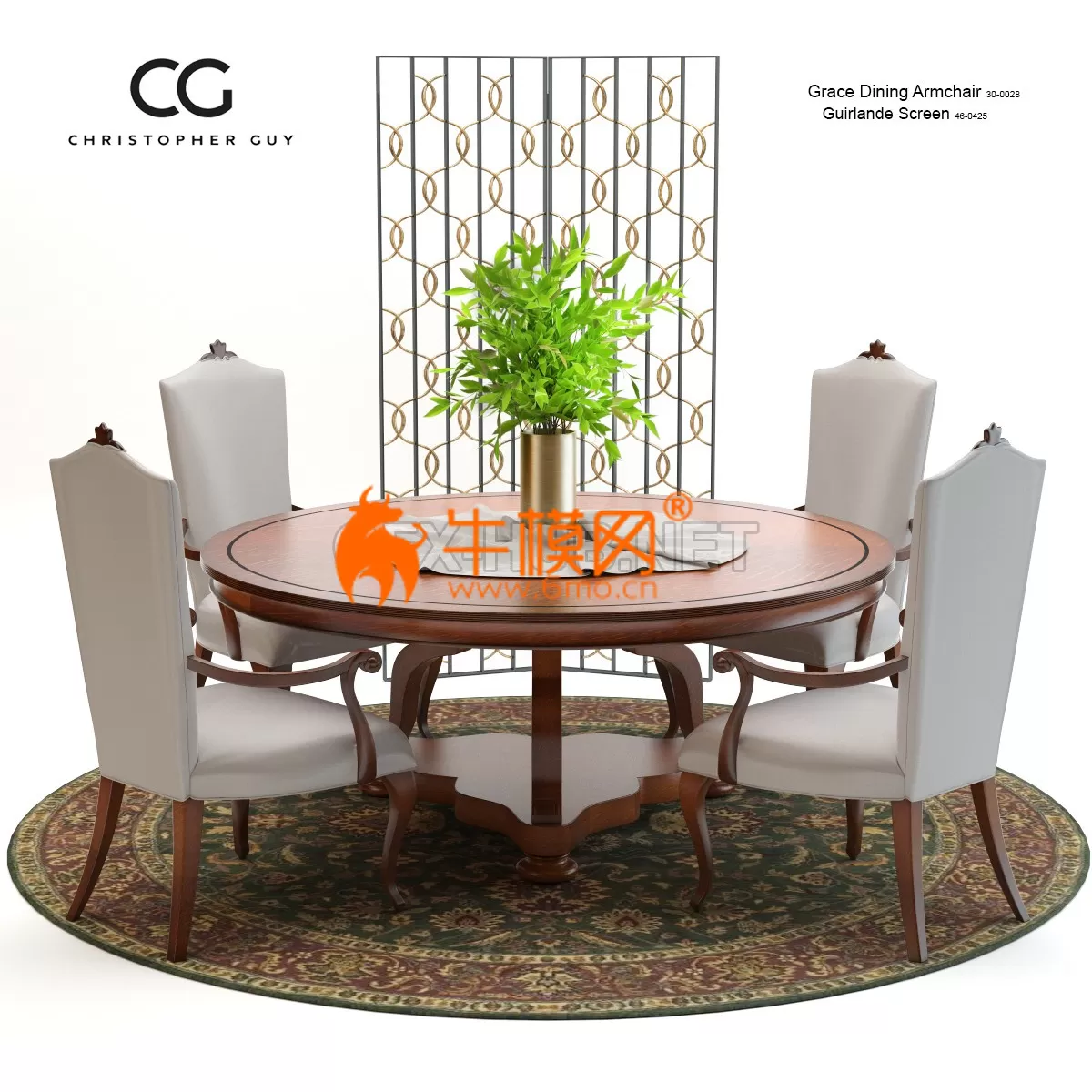 Christopher Guy Grace Dining Set – 4857