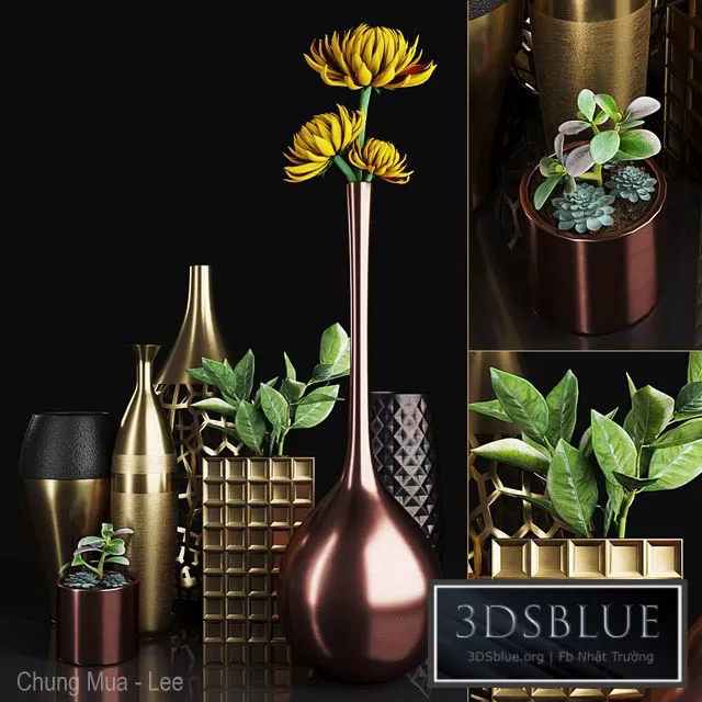 DECORATION – DECORATIVE SET – 3DSKY Models – 3047