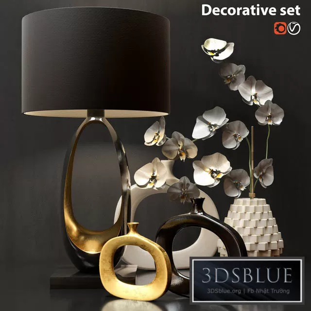 DECORATION – DECORATIVE SET – 3DSKY Models – 3048