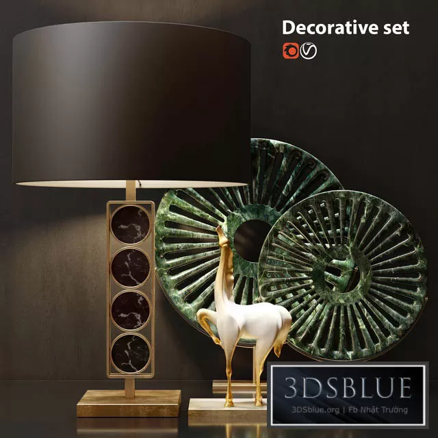 DECORATION – DECORATIVE SET – 3DSKY Models – 3051