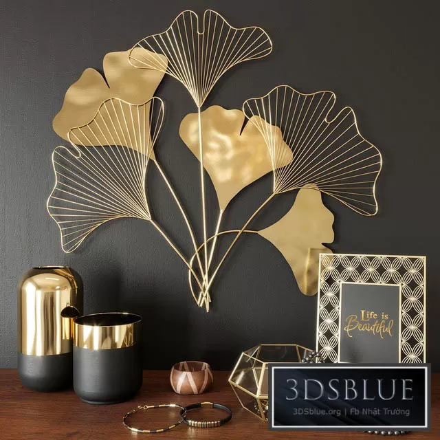 DECORATION – DECORATIVE SET – 3DSKY Models – 3052