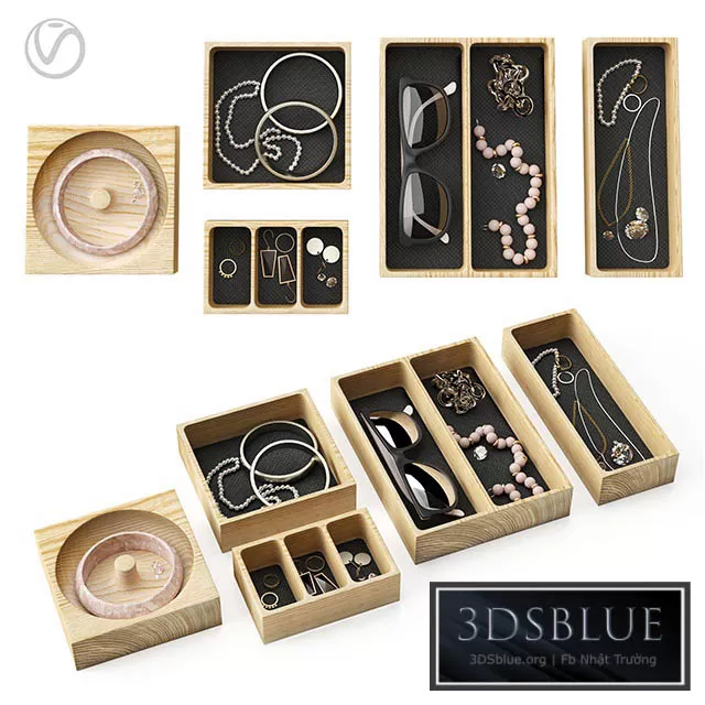 DECORATION – DECORATIVE SET – 3DSKY Models – 3054