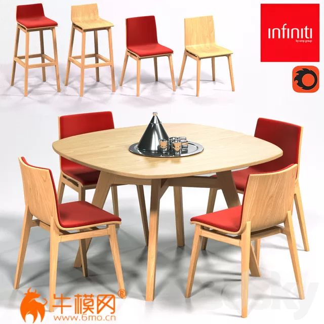 Furniture set Infiniti Emma Series (max 2011, fbx) – 5025 Furniture set Infiniti Emma Series (max 2011, fbx) – 5025