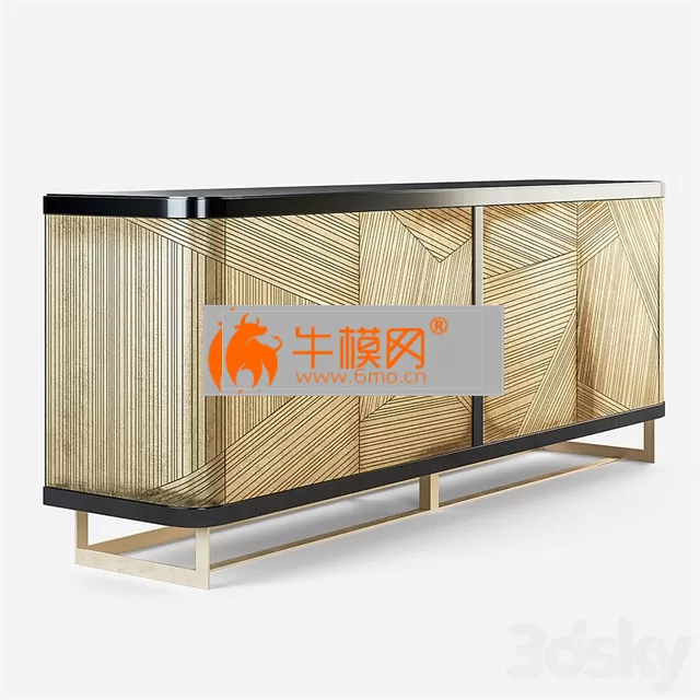 Hooker Furniture Melange Kendrix Credenza – 5031 Hooker Furniture Melange Kendrix Credenza – 5031