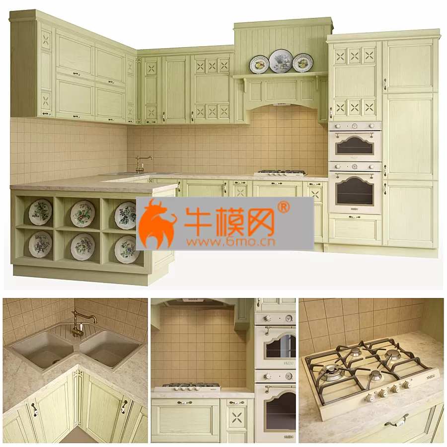 Corner kitchen Provence – 5073