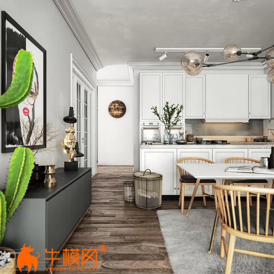 Kitchen Scene by NicNguyen max) – 5135