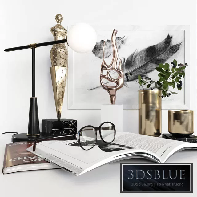 DECORATION – DECORATIVE SET – 3DSKY Models – 3072