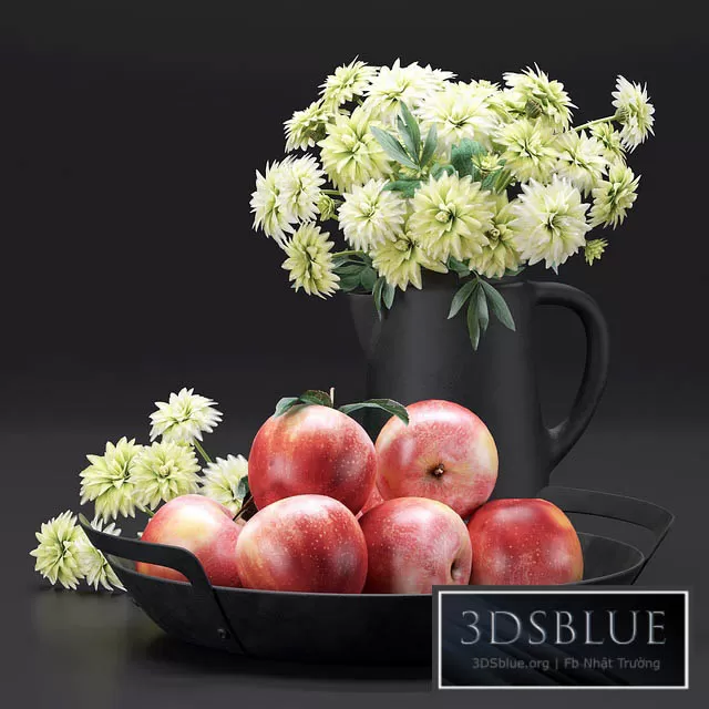 DECORATION – DECORATIVE SET – 3DSKY Models – 3075