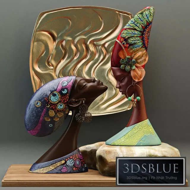 DECORATION – DECORATIVE SET – 3DSKY Models – 3076