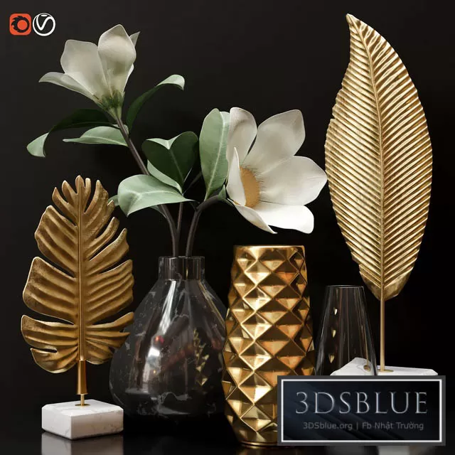 DECORATION – DECORATIVE SET – 3DSKY Models – 3079