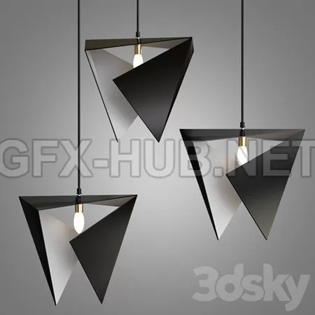 Origami light fixture – 5223