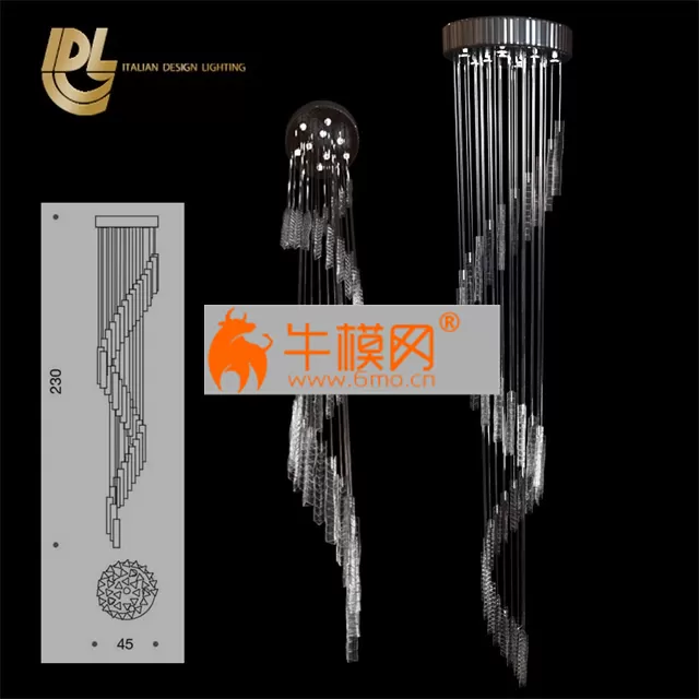 Pendant light #4 – 5225