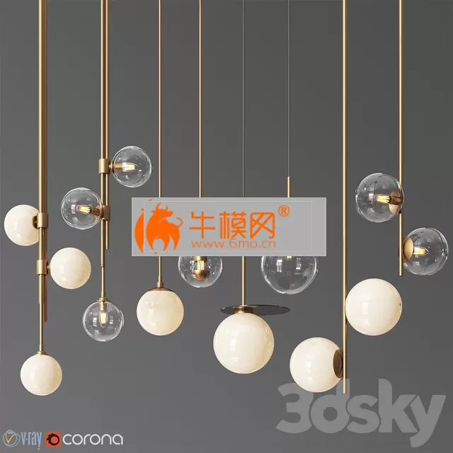 Pendant Light Collection 14 E 4 Type – 5227