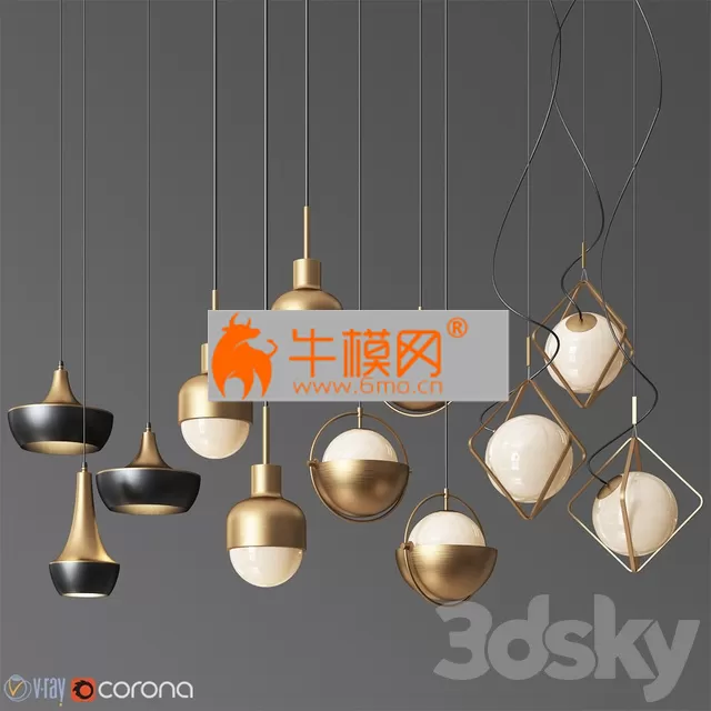Pendant Light Collection 15 E 4 Type – 5228