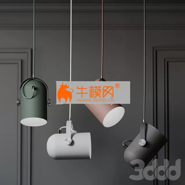 Warmly E Modern Nordic Angled Drop Lights E 7 Colors – 5252