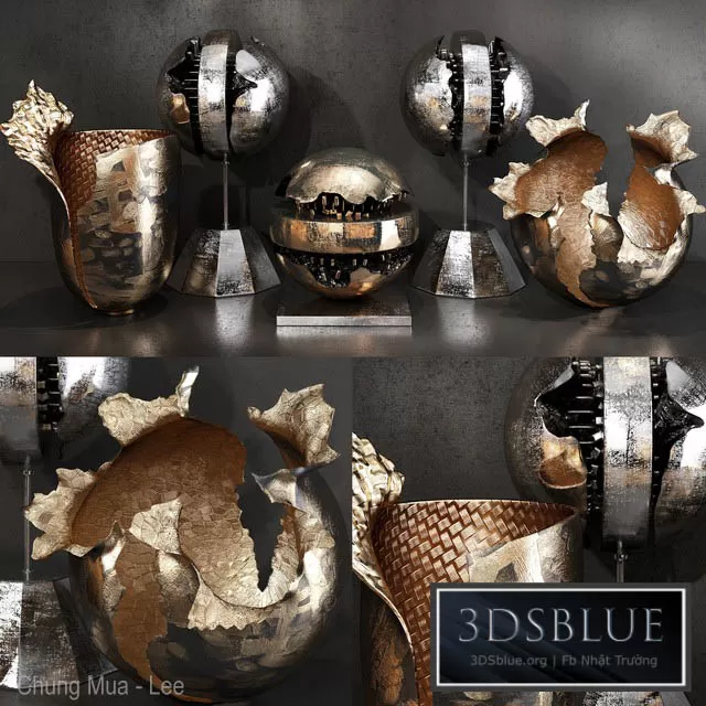 DECORATION – DECORATIVE SET – 3DSKY Models – 3083