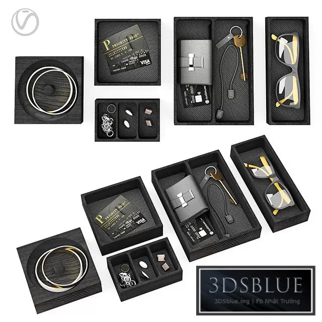 DECORATION – DECORATIVE SET – 3DSKY Models – 3084