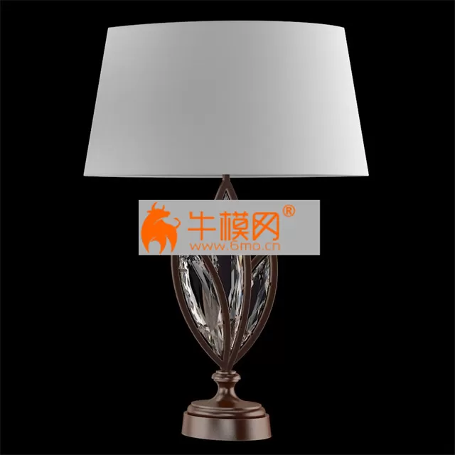 Fine Art Lamps 854610-32 (bronze finish, faceted crystals) – 5294