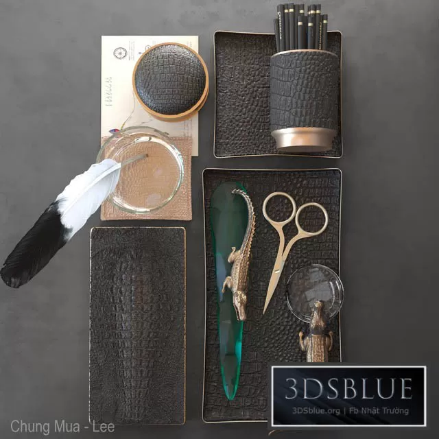 DECORATION – DECORATIVE SET – 3DSKY Models – 3088