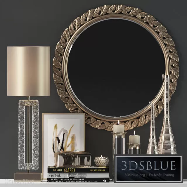 DECORATION – DECORATIVE SET – 3DSKY Models – 3090