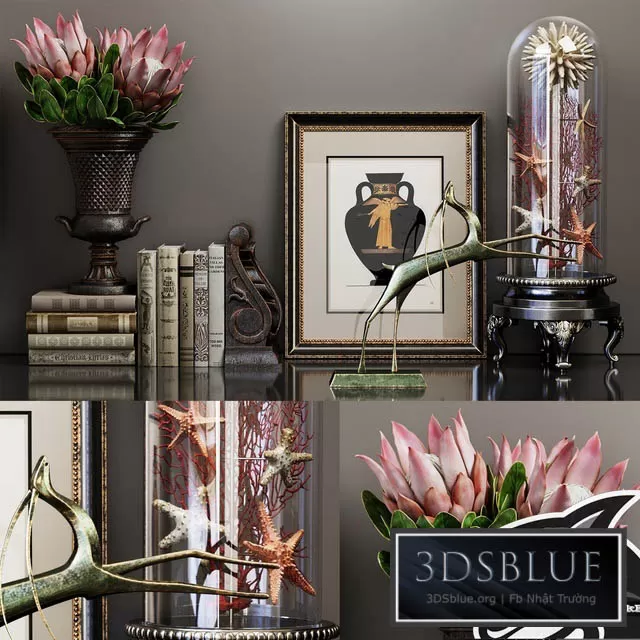 DECORATION – DECORATIVE SET – 3DSKY Models – 3092