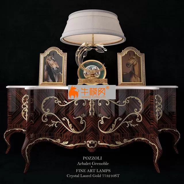 Pozzoli Arbalet Grenoble + Fine Art Lamps – 5347