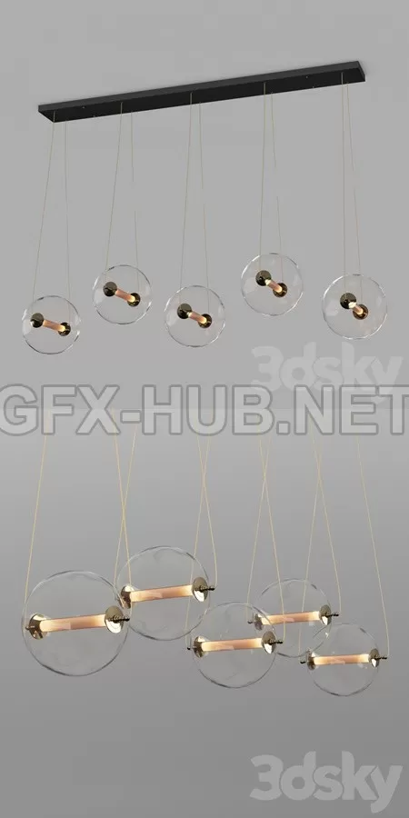 Round pendant lamp Latisha – 5351