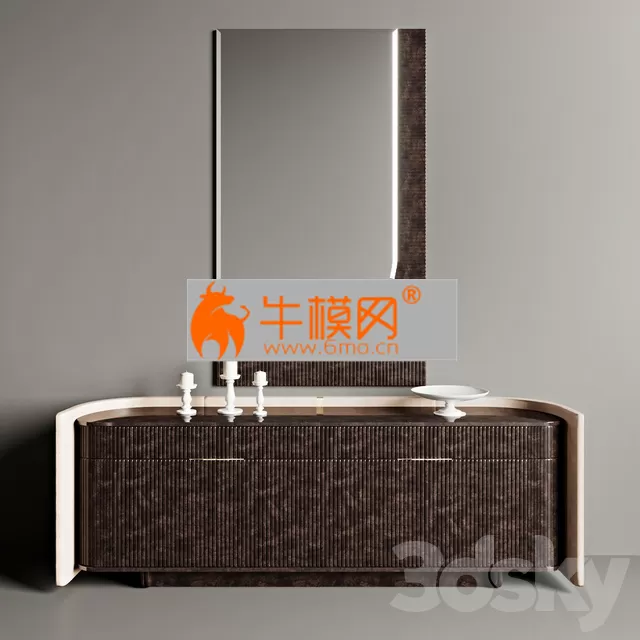 Chest and mirror Turri Eclipse – 5368