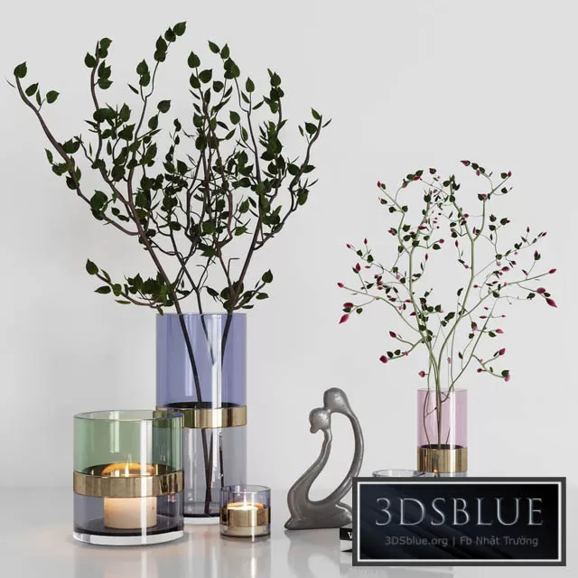 DECORATION – DECORATIVE SET – 3DSKY Models – 3099