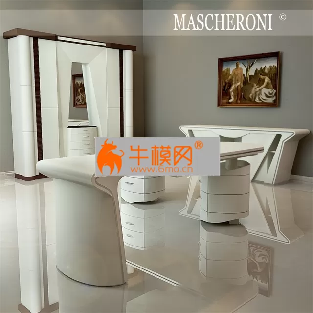 Set of office furniture MASCHERONI – 5434