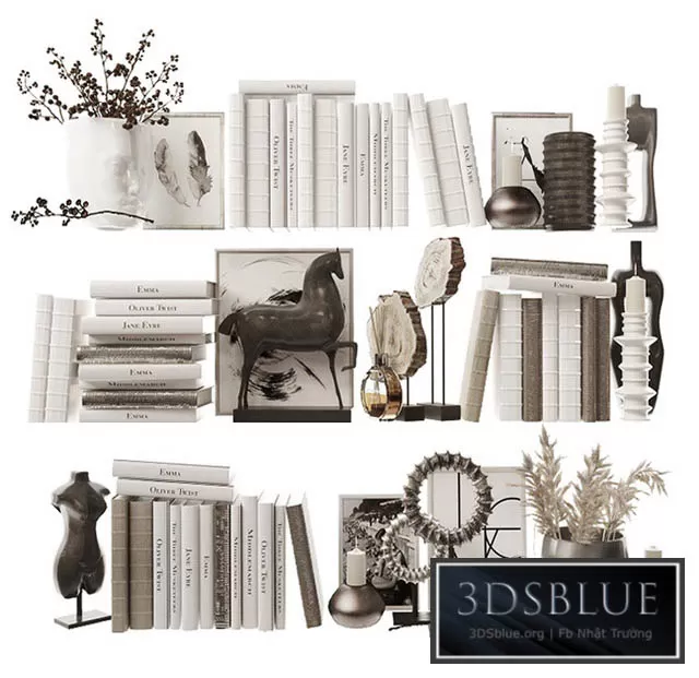 DECORATION – DECORATIVE SET – 3DSKY Models – 3102