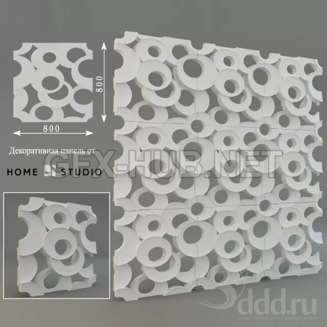 PANEL 3D MODELS – 5488