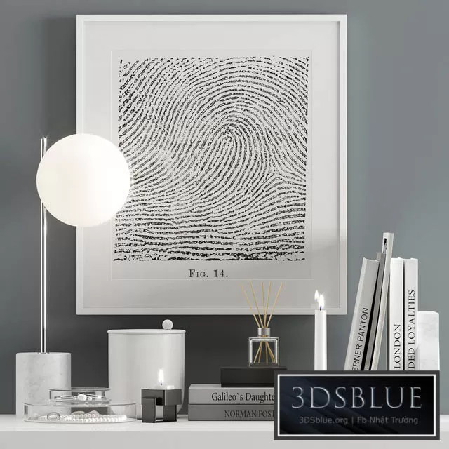 DECORATION – DECORATIVE SET – 3DSKY Models – 3108