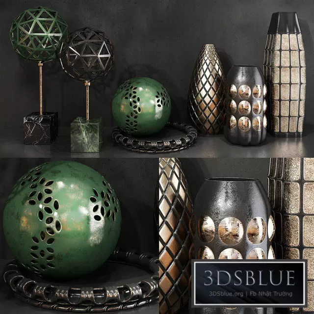 DECORATION – DECORATIVE SET – 3DSKY Models – 3115