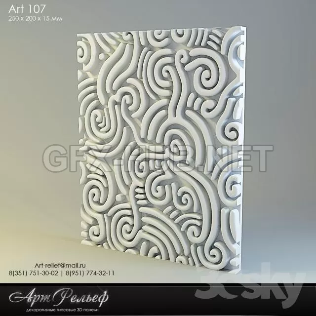 PANEL 3D MODELS – 5597