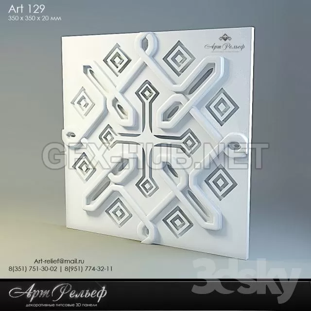 PANEL 3D MODELS – 5607