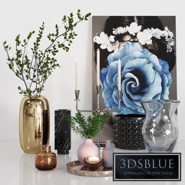 DECORATION – DECORATIVE SET – 3DSKY Models – 3119