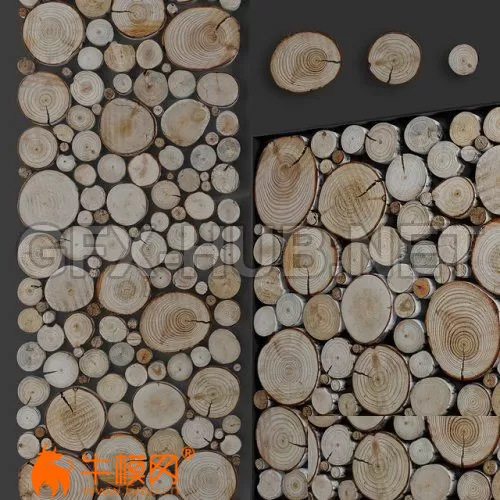 Panel wood slice – 5646