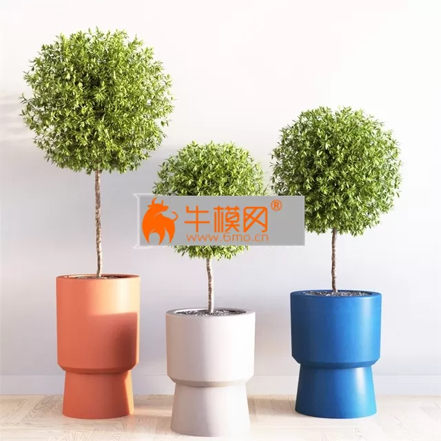 Bishop pedestal planters – 5664