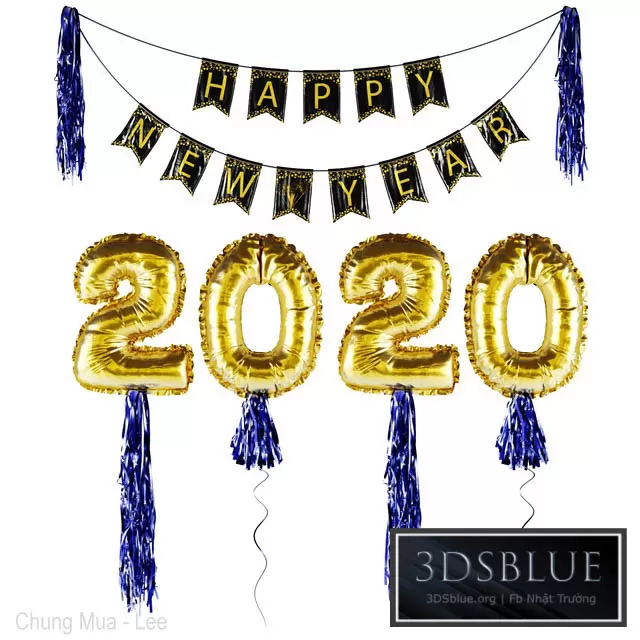 DECORATION – DECORATIVE SET – 3DSKY Models – 3133