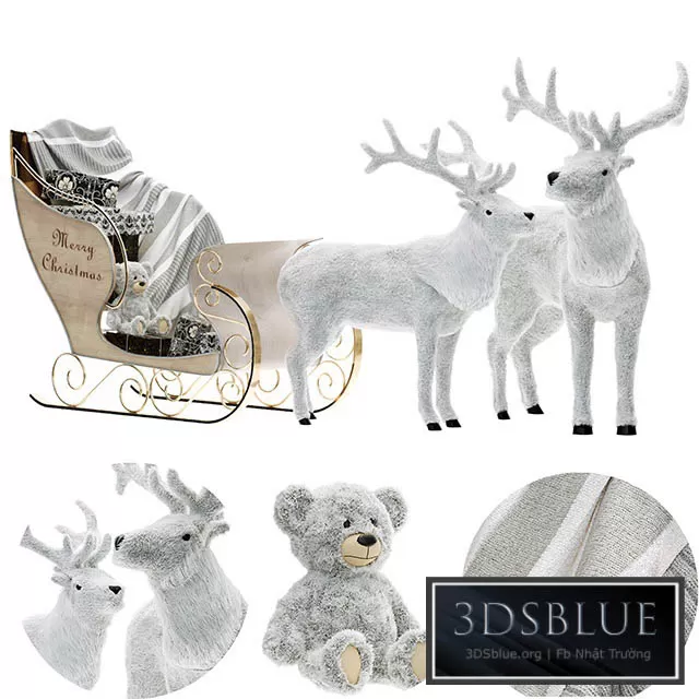 DECORATION – DECORATIVE SET – 3DSKY Models – 3142