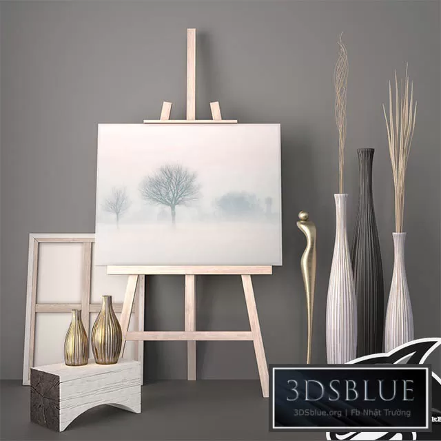 DECORATION – DECORATIVE SET – 3DSKY Models – 3143