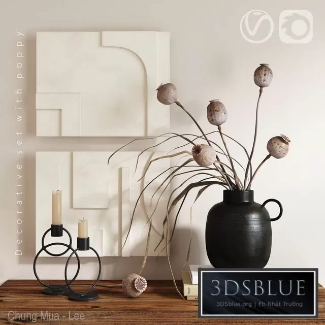 DECORATION – DECORATIVE SET – 3DSKY Models – 3144