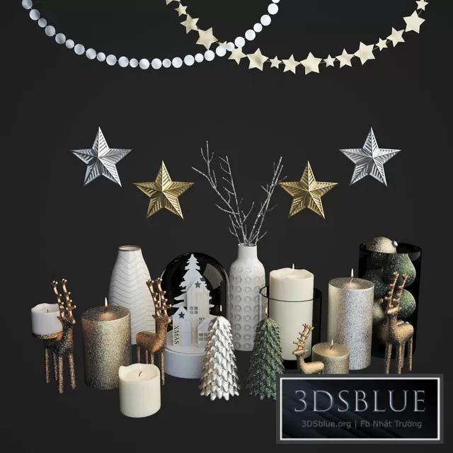 DECORATION – DECORATIVE SET – 3DSKY Models – 3145