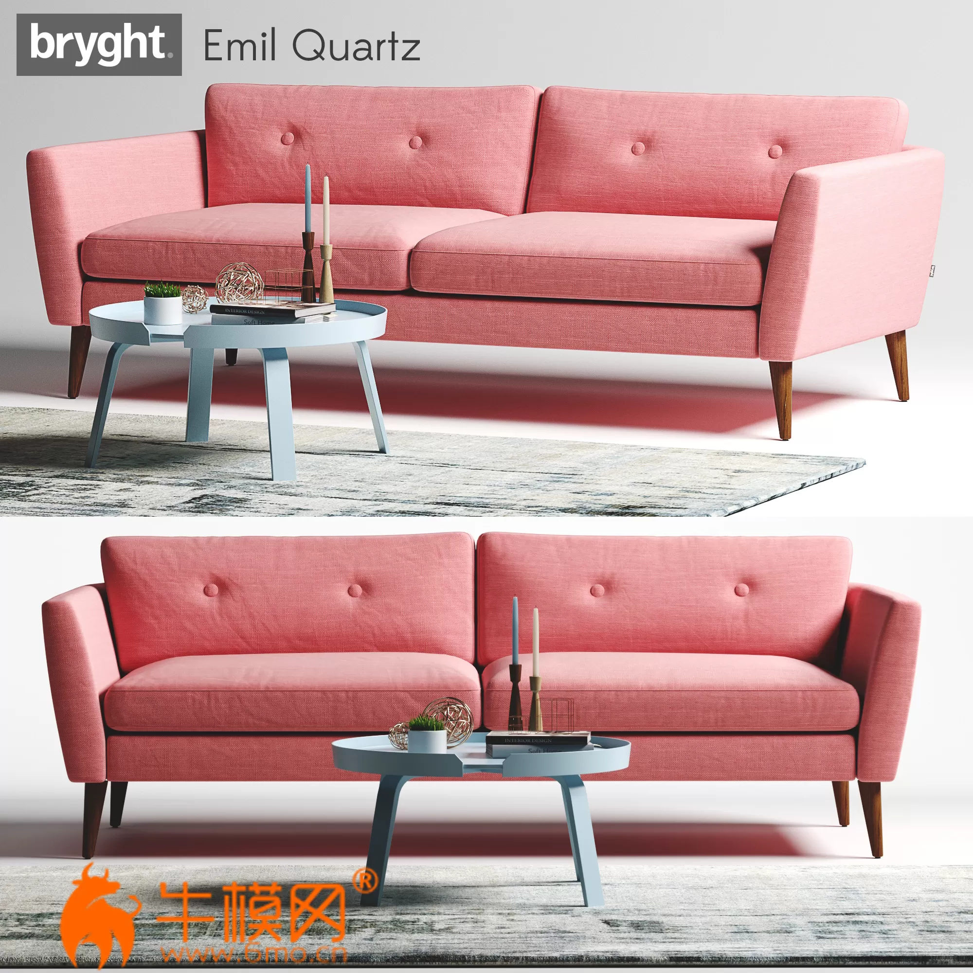 Article Bryght Emil Quartz Sofa – 5892