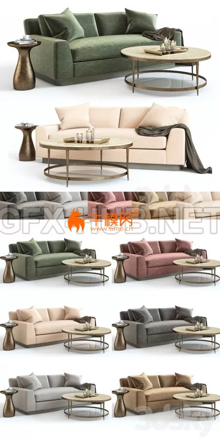 Baker Laguna Sofa – 5903