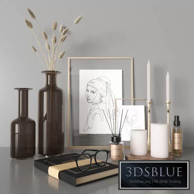 DECORATION – DECORATIVE SET – 3DSKY Models – 3149