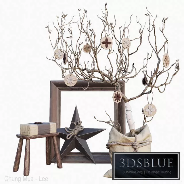 DECORATION – DECORATIVE SET – 3DSKY Models – 3151