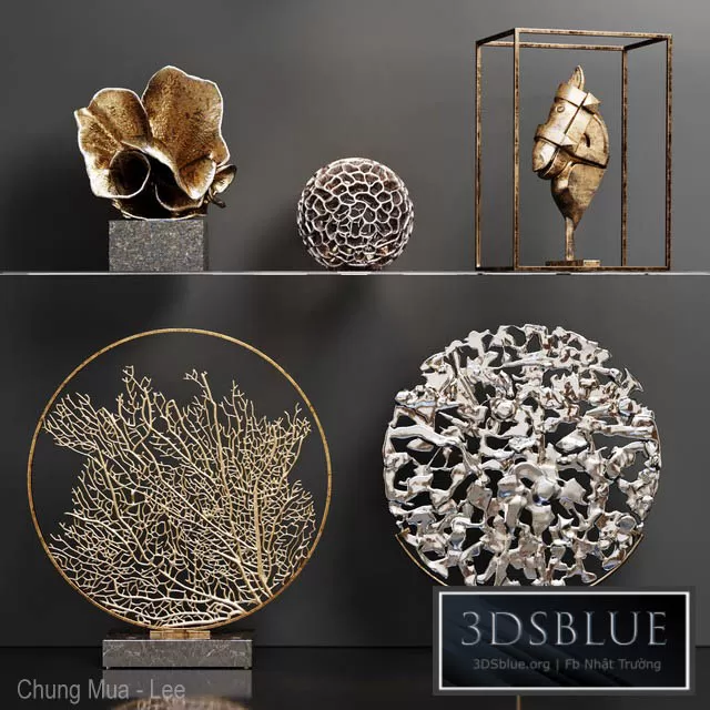 DECORATION – DECORATIVE SET – 3DSKY Models – 3157