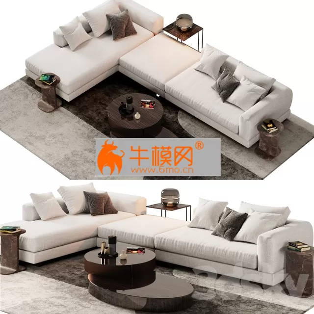 Minotti Alexander Sofa Opcion B – 6015